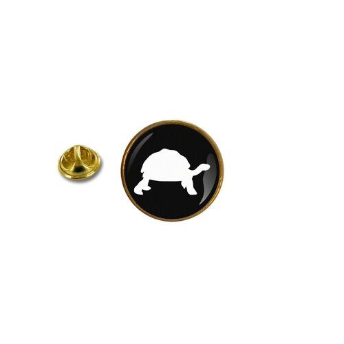 Pins Pin Badge Pin's Metal Avec Pince Papillon Tortue De Terre Ref1