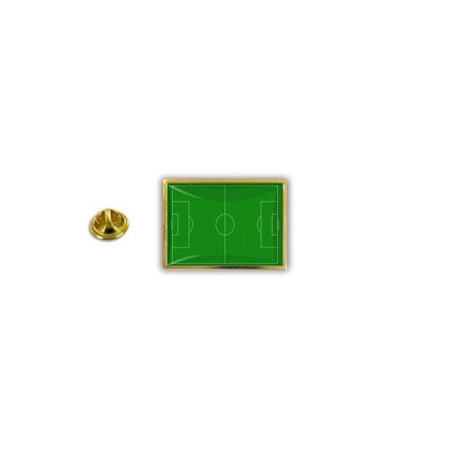 Pins Pin Badge Pin's Metal Avec Pince Papillon Terrain Foot Football R2