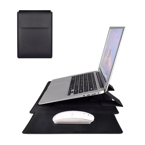 Pochette pliable pour ordinateur portable, étui pour Apple Macbook Pro 15.4 Mac Book Air pouces 2020 iPad 12.9, accessoires - For Pour iPad 12,9 pouces - le noir