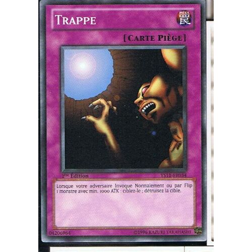 Trappe Yu Gi Oh C Ys11-Fr034