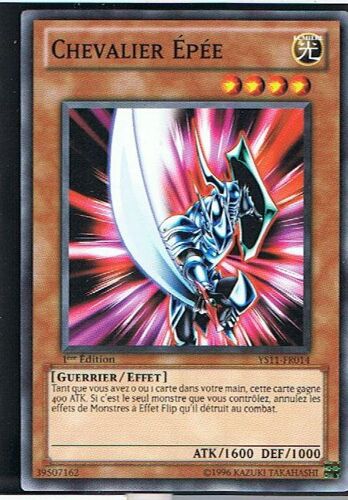 Chevalier Epee Yu Gi Oh C Ys11-Fr014