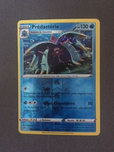 (631) Prédastérie 52/189 Pokemon