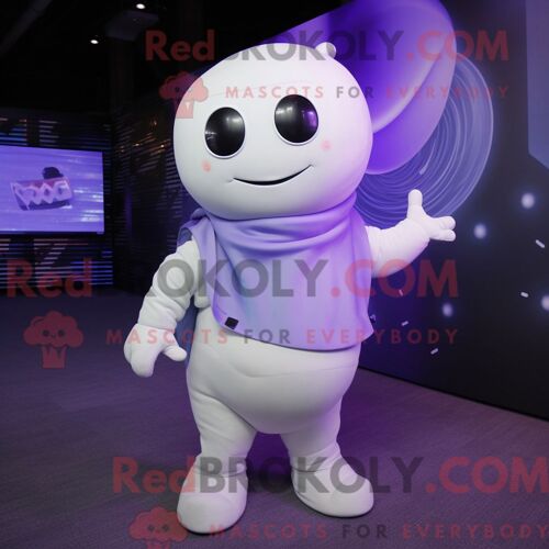 Personnage De Costume De Mascotte Redbrokoly De Skateboard Bleu Habillé Avec Un T-Shirt De Baseball Et Des Épinglettes
