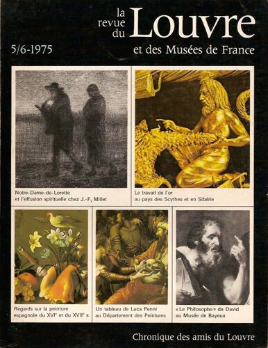La Revue Du Louvre Et Des Musées De Francenuméro 5/6 De 1975