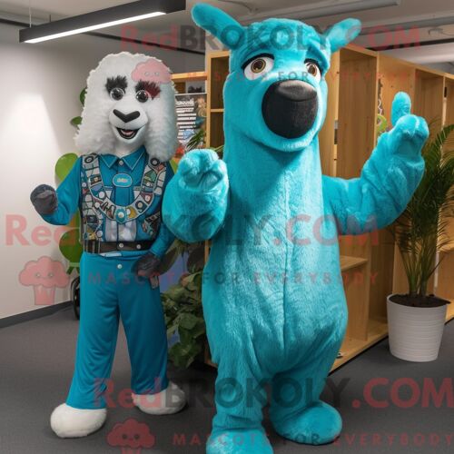 Costume De Mascotte Redbrokoly De Turquie Magenta Personnage Habillé D Une Robe De Mariée Et D Épingles À Cravate