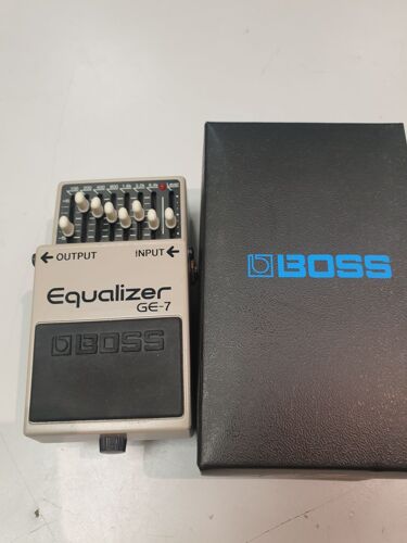 Boss Ge-7 - Egaliseur Graphique 7 Bandes Pour Guitare