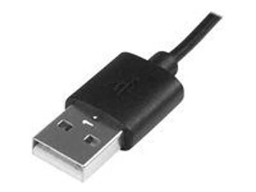StarTech.com Câble USB vers Micro-USB de 1 m - Cordon Micro USB avec indicateur de chargement LED - M/M - Noir - Câble USB - Micro-USB de type B (M) pour USB (M) - 1 m - noir