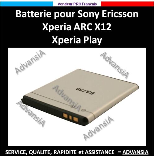 Batterie Ba 750 Pour Sony Ericsson Xperia Play
