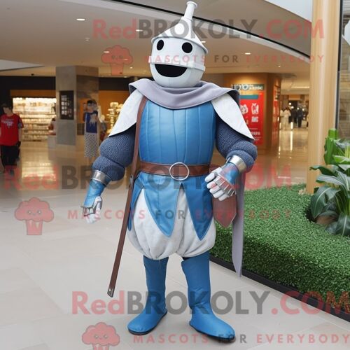 Mascotte Redbrokoly D Étoile De Mer Verte Personnage Habillé Avec Une Jupe-Culotte Et Des Lunettes