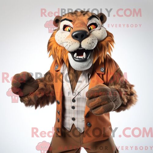 Personnage De Costume De Mascotte Redbrokoly De Bière Verte Rose Habillé Avec Une Combishort Et Des Gants