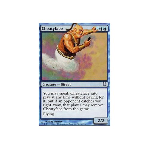 Cheatyface - Magic Mtg - Unhinged Vo Mint 30 - U