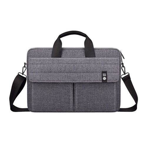 Sac à bandoulière polyvalent pour ordinateur portable , sacoche pour ordinateur portable, pour Macbook Air Pro, porte-documents - For 13,3 pouces - Gris foncé
