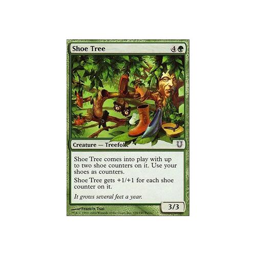 Shoe Tree  - Magic Mtg - Unhinged Vo Mint 109 - C