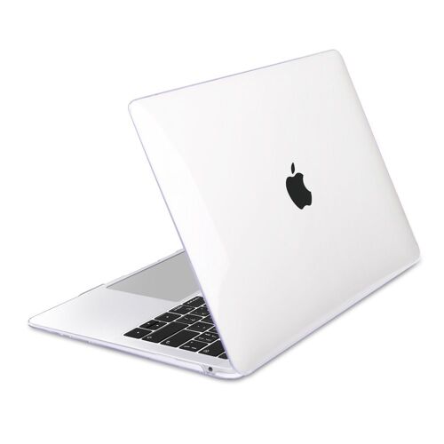coque à fleurs en cristal pour MacBook Air 13 pouces A1932, A2179, A2337 2020 Pro Retina 16, barre tactile A2141, A2338, A2251 - For Modèle (A1708) - Clair comme de l'eau de roche