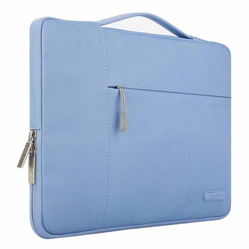 MOSISO 11 pochette d'ordinateur étanche pour hommes femmes pochette pour ordinateur portable étui pour 2018 nouveau Macbook Pro 15.6 ordinateur Ba - For 12 pouces - Serenity Blue Color