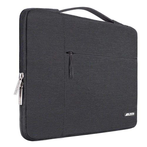 MOSISO 11 pochette d'ordinateur étanche pour hommes femmes pochette pour ordinateur portable étui pour 2018 nouveau Macbook Pro 15.6 ordinateur Ba - For 12 pouces - Couleur grise spatiale