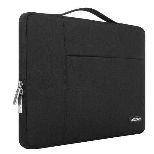 MOSISO 11 pochette d'ordinateur étanche pour hommes femmes pochette pour ordinateur portable étui pour 2018 nouveau Macbook Pro 15.6 ordinateur Ba - For 2016-2020 NOUVEAU PRO 13 - Couleur noire