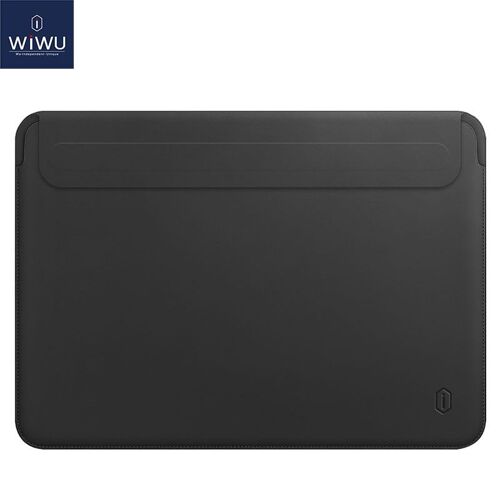 Étui en cuir pour MacBook Pro , sacoche de transport pour ordinateur portable - For 12 \ - le noir