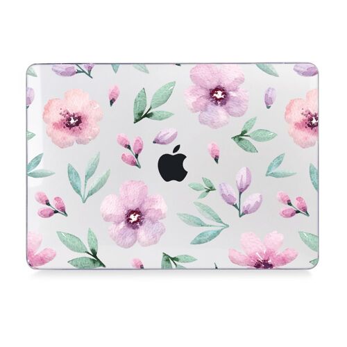Coque rigide en plastique à motif Floral pour MacBook - For Rétine 12 pouces A1534