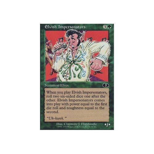 Elvish Impersonators  - Magic Mtg - Unglued Vo Mint 56 - C