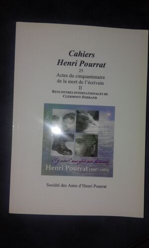 Cahiers Henri Pourrat 25