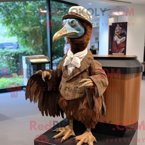 Personnage De Costume De Mascotte Redbrokoly De Samouraï Cyan Habillé D Une Veste De Costume Et De Montres-Bracelets