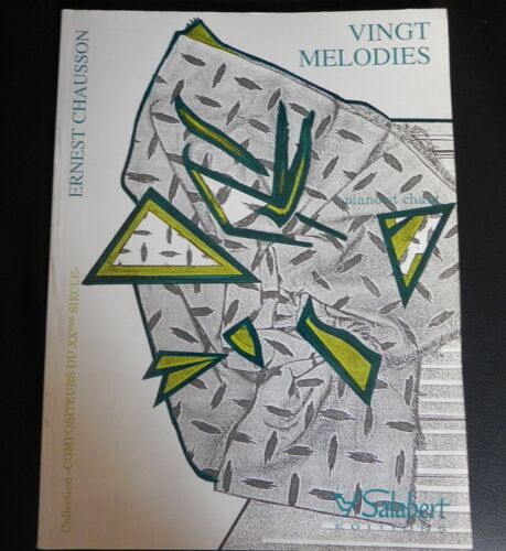 Mélodies Et Chansons Chant Et Piano