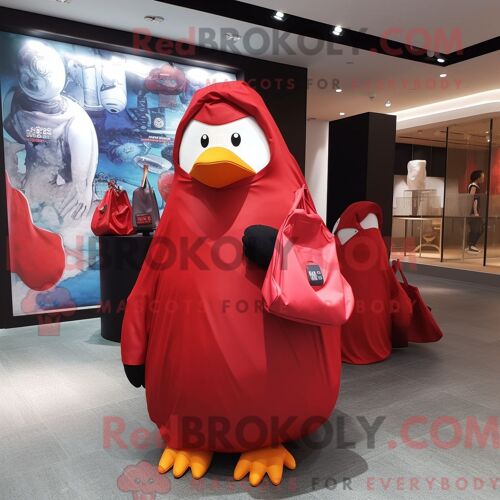 Costume De Mascotte Redbrokoly De Chèvre Marron Habillé D Une Robe De Mariée Et De Lacets De Chaussures