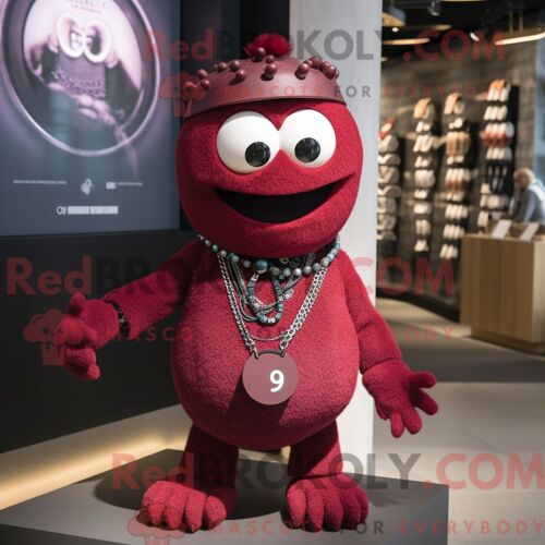 Costume De Mascotte Redbrokoly De Coeur Vert Citron Habillé D Un Maillot De Bain Et De Bonnets