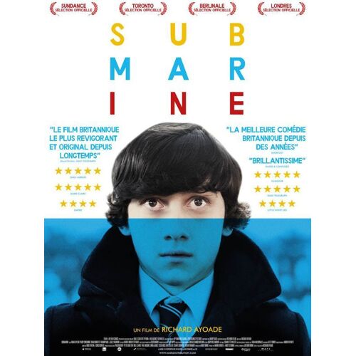 Submarine - Véritable Affiche De Cinéma - Format 40x60 Cm - De Richard Ayoade Avec Noah Taylor, Paddy Considine, Craig Roberts  - Année 2011