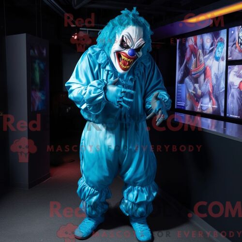 Costume Mascotte Redbrokoly De Poulet Olive Personnage Habillé Avec Un Jean Et Des Broches