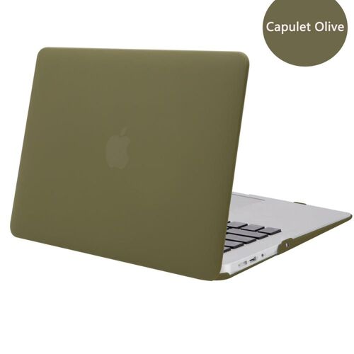 Coque rigide en cristal pour Macbook - For Pro DVD ROM 13 A1278 - Capulet Mat Olive