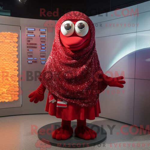 Personnage De Costume De Mascotte Redbrokoly De Pigeon Voyageur Crème Habillé D Un Short De Bain Et De Sacs Fourre-Tout