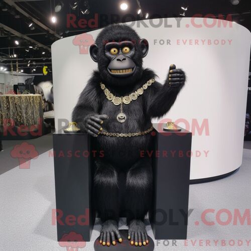 Costume De Mascotte Redbrokoly De Crème Glacée Orange Habillé D Un Manteau Et De Lunettes