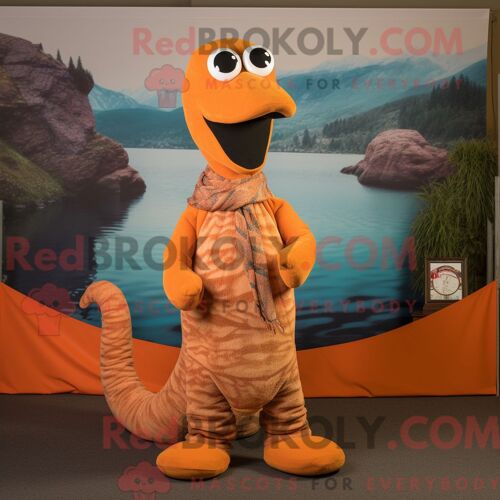 Personnage De Costume De Mascotte Redbrokoly De Jambalaya Habillé Avec Un Short Et Des Lunettes