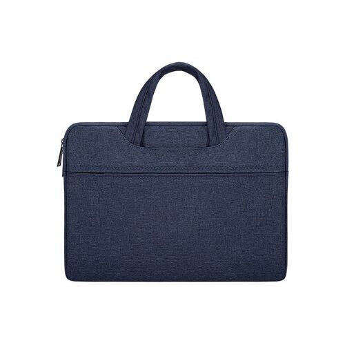 Sac à bandoulière pour ordinateur portable , sacoche pour ordinateur portable, pochette Macbook Air Pro pour iPad, sac à main, mallette de voyage - For 15,4 pouces - Marine