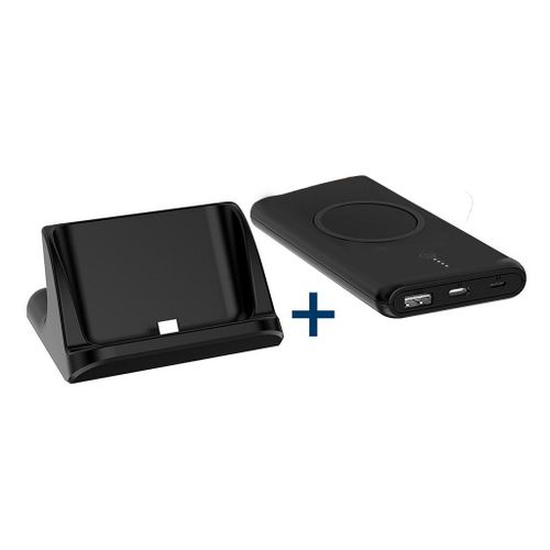 Batterie De Secours 10.000mah Avec Support Induction - Blaupunkt - Blp7040-133 - Noir