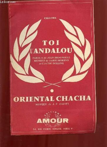 Oriental Cha Cha / Toi L'andalou.