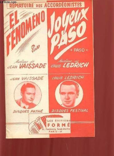 Joyeux Paso / El Fenomeno.