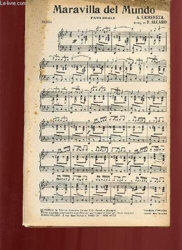 Maravilla Del Mundo Paso- Doble.