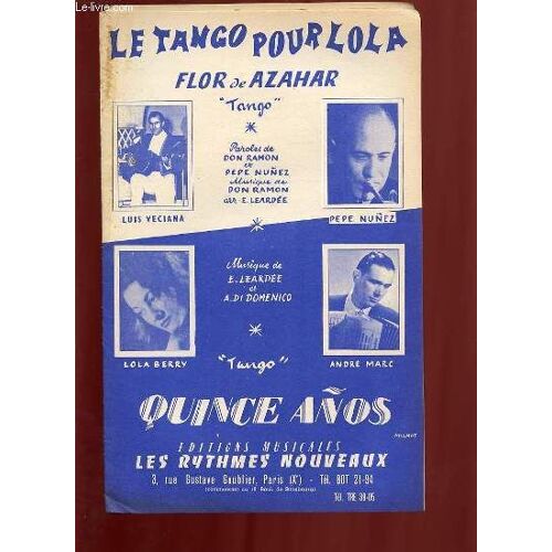 Le Tango Pour Lola / Quince Anos (Des Que L'on A Quinze Ans).