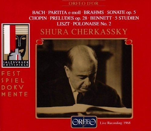 Recital 1968 : Bach, Chopin, Liszt, Brahms & Bennett Cherkassky, Piano