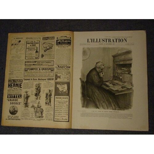 L'illustration 3795 Emprunt - Grece - Joffre - Djemal Pacha - Yser - Courlande