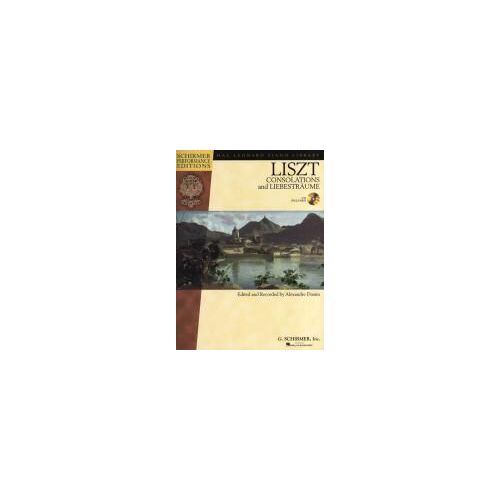 Franz Liszt - Consolations And Liebestraume Book/Online Audio