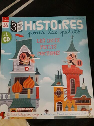 Histoires Pour Les Petits 3 Grands Récits,2-6 Ans
