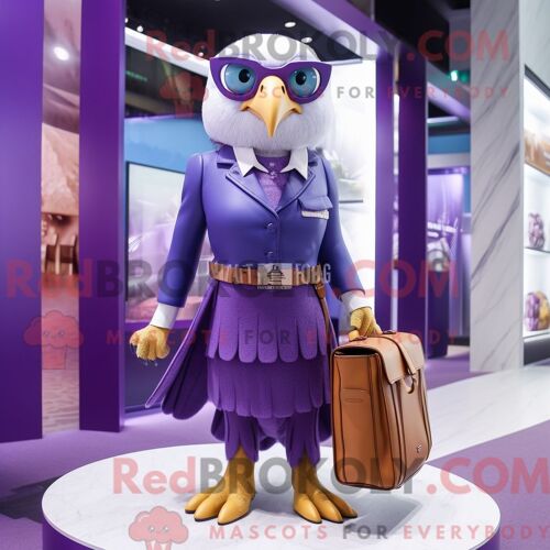 Costume De Mascotte Redbrokoly De Black Seal Habillé Avec Une Jupe Plissée Et Des Montres