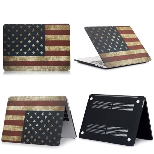 Coque pour ordinateur portable - For 15 CD ROM A1286 - Flag USA