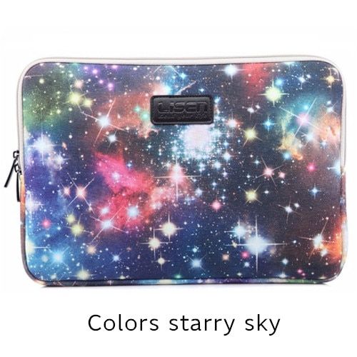 Marque Lisen Sac D'ordinateur Portable Homme Dame Sleeve Housse Pour MacBook Air Pro M1 Ordinateur Portable Pour Ipad 9.7,Dropship - For 2016-2021 Mac Pro 13 - Couleurs ciel étoilé