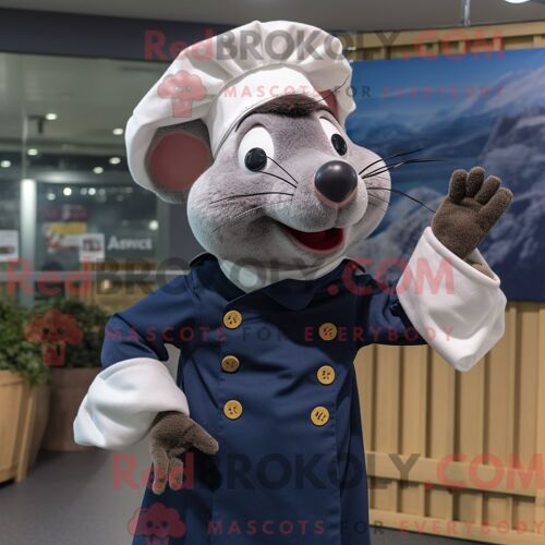 Costume Mascotte Redbrokoly De Ceviche Rouge Habillé D Un Jean Skinny Et De Cravates