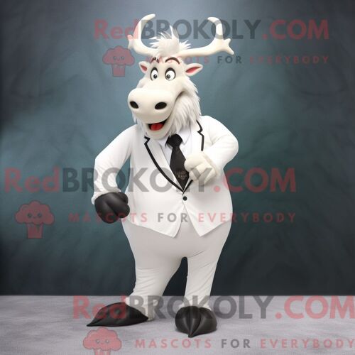 Costume De Mascotte Redbrokoly De Poisson Rouge Turquoise Habillé D Un Polo Et De Bracelets
